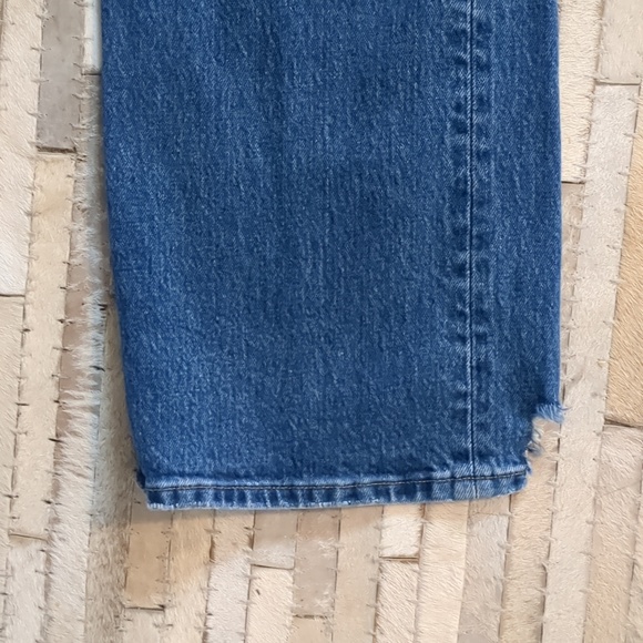 Abercrombie & Fitch Women's Size 25 The '90s Relaxed High Rise Medium Wash Jeans - Picture 10 of 12